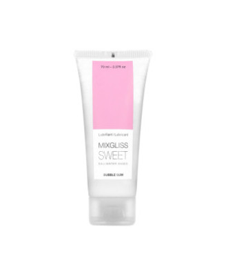 Lubrifiant Mixgliss eau Sweet Bubble Gum 70 ML 
